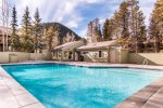 Outdoor heated pool in West Keystone at Flying Dutchman condos